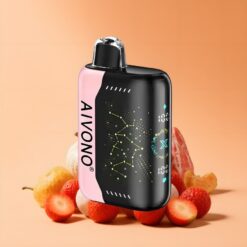 Aivono AIM BOOM 25000 Puffs magyar nagykereskedés Eper B Pop 650mAh