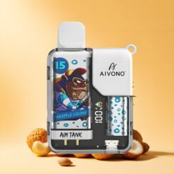 Aivono Aim Tank 9500 Puffs 18ml magyar nagykereskedés Ananász-Kókusz