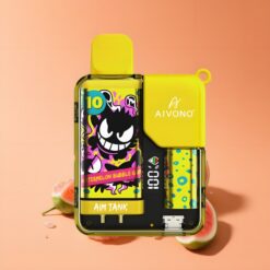 Aivono Aim Tank 9500 Puffs magyar nagykereskedés Görögdinnye Buborékrágó LCD Kijelző
