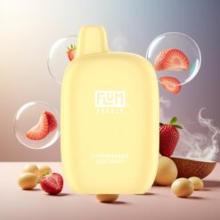 FLUM Pebble 6000 Puffs (10ml) magyar nagykereskedés Eper-Kókusz