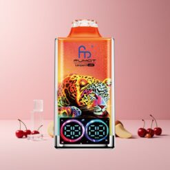 Fumot Leopard 40K Puffs 5% Nikotin magyar nagykereskedés Cseresznye Jég