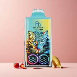 Fumot Leopard 40K Puffs Kettős háló Eper-Banan magyar nagykereskedés
