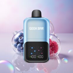 Geek Bar 2GO 20ml 50000 Puff magyar nagykereskedés Áfonya Málna Jég nagy kijelző