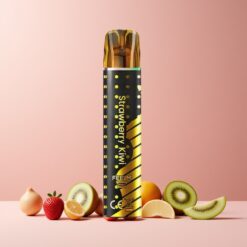 JNR Black&Golden 600+200 Puff magyar nagykereskedés Eper-Papaya 550mAh