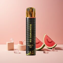 JNR Black&Golden 600+200 Puff magyar nagykereskedés Görögdinnye Jég 550mAh