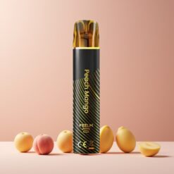 JNR Black&Golden 600+200 Puff magyar nagykereskedés Őszibarack-Mangó 550mAh