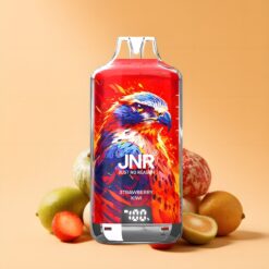 JNR Falcon X⁺ 28000 magyar nagykereskedés 950mAh eper-kivi eldobható e-cigaretta