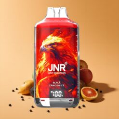 JNR Falcon X⁺ 28000 magyar nagykereskedés Fekete Sárkány Jég 950mAh