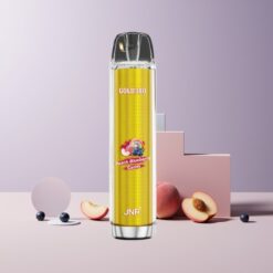 JNR Glod380 6000 Puff magyar nagykereskedés 1500mAh Őszibarack-Áfonya Eldobható E-cigaretta