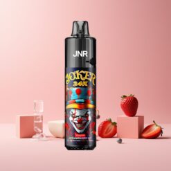 JNR Joker 24K Puffs 2+10ml Refillable magyar nagykereskedés Eper Jég