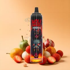 JNR Wolf Niplo 10000 Puffs (20ml) magyar nagykereskedés Eper Mojito
