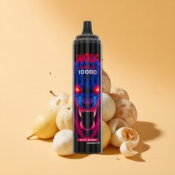 JNR Wolf Niplo 10000 Puffs 20ml magyar nagykereskedés Fehér Mamba