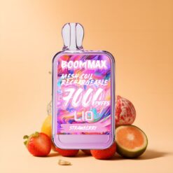 LIO BOOM MAX 7000 Puffs 15ml Eper magyar nagykereskedés