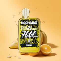 LIO BOOM MAX 7000 Puffs 15ml magyar nagykereskedés Banán Disposable Vape