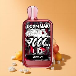 LIO BOOM MAX 7000 Puffs Magyar Nagykereskedés Alma Jég 15ml