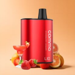 LIO COMMA 5000 Puffs 15ml magyar nagykereskedés Eper Daiquiri