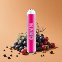 LIO NANO X2 800 Puffs 500mAh Egyszerhasználatos E-cigaretta Feketeribizli Szőlő magyar nagykereskedés