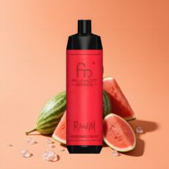 RandM Fumot Shisha 10000 Puffs Eldobható Vape Görögdinnye Jég (0.6ohm Mesh Coil) magyar nagykereskedés