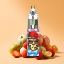 RandM Fumot Tornado 7000 Puffs magyar nagykereskedés 14ML Eper-Kivi Mesh Coil