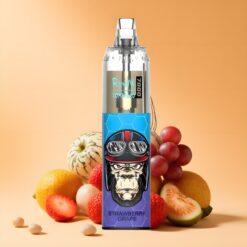 RandM Fumot Tornado 7000 Puffs magyar nagykereskedés eper-szőlő Mesh Coil