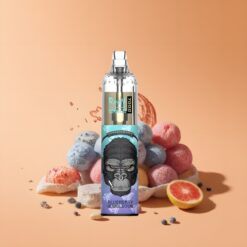 RandM Fumot Tornado 7000 Puffs magyar nagykereskedés Kékáfonya Buborékrággal Mesh Coil