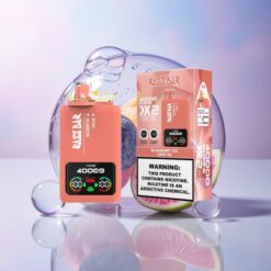 Razz Bar 40000 Puffs Type-C Port Eldobható Vape Áfonya Jég/Szerelmes 66 magyar nagykereskedés