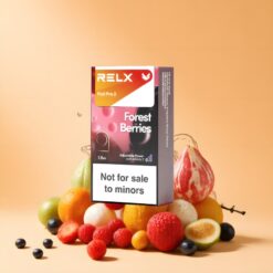 Relx Pod Pro 2 – 600 Puffs / 5% nikotin / 1,9ml – Erdei bogyók (magyar nagykereskedés) Boost Mode (8W)