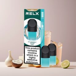 RELX Pod Pro magyar nagykereskedés Jéghideg Kókuszvíz – Kiváló Íz & Sima