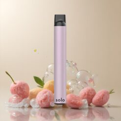 Solo 1000 Puffs Mesh Disposable Vape Lychee Menta – magyar nagykereskedés