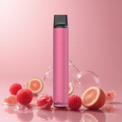 Solo Plus 2800 Puffs (6.5ml) Eldobható Vape Savanyú Málna magyar nagykereskedés