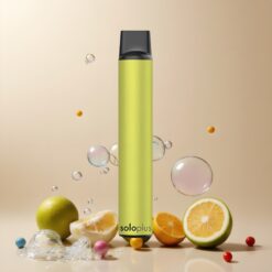 Solo Plus 2800 Puffs Mesh Coil Disposable Vape Savanyú Citrom magyar nagykereskedés