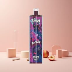 Uwin Shisha Crystal 20000 Puff magyar nagykereskedés Őszibarack Jég Mesh Coil