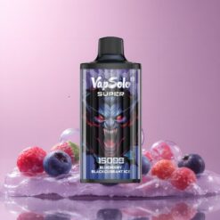 Vapsolo Super 15000 Puffs 40ml magyar nagykereskedés Áfonya Ribizli Jég