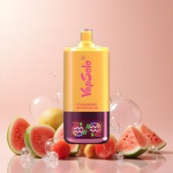 Vapsolo Tripe 30000 Puffs 40ml magyar nagykereskedés Eper Dinnye & Barack Őszibarack
