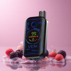 VEIIK SPACE MIST 25000 Puffs DUAL MESH magyar nagykereskedés Feketeáfonya Jég