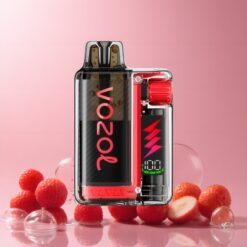 VOZOL VISTA PLUG 6000/10000 Disposable Vape Eper Málna Cseresznye, 360° ízmagyar nagykereskedés
